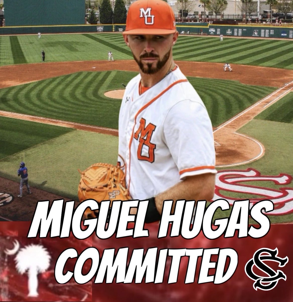 Gamecockswag201's tweet photo. Gamecocks pick up Mercer Transfer RHP Miguel Hugas 6’3 215 Shaler Area HS Pittsburgh, PA 

He’s originally from Caracas, Venezuela. 

2026 Stats: 9-3 WL 77.1 IP 86 H 58 R 53 ER 24 BB 52 K 6.17 ERA https://t.co/KUk5okQGfP