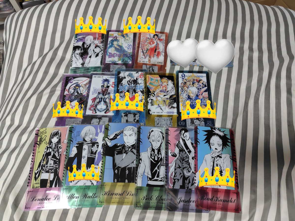 交換】D.gray-man Dグレ チケットライクコレクション 譲 1枚目 求2枚目