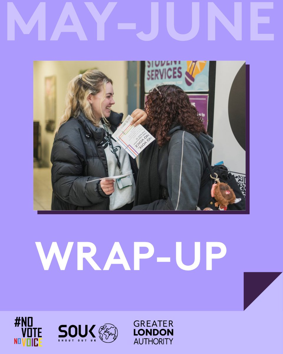 Shoutout_UK's tweet photo. What we’ve been up to across London this May and June 👇 

We’ve been connecting with Londoners in community spaces to support them to take part in our democracy all year round. 
 
Highlights: 

📍Polish Heritage Festival (@PolishKlan)

📍 Africa Heritage Day by SACCO (@SaccoOrg)

📍 London Mahotsav 2026 

Our city is strongest when every voice is heard. 

Find out more at 👉 https://t.co/POTqRgpX2i 

#NoVoteNoVoice 

@ldn_gov