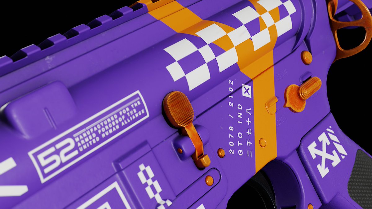GrigoDesign's tweet photo. 🟣🟠«MANUFACTURED FOR THE ARMED FORCES OF THE UNITED HUMAN ALLIANCE»
Standard-issue weaponry, 2102. Declassified.
Coming soon to the Workshop 🔓
#CS2 #Workshop #SciFi https://t.co/cuyq1fwBRp