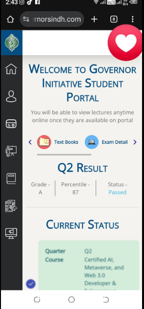 FatimahBuildsAI's tweet photo. Scored 87 Percentile in my Quarter 2 exam on Python &amp; OpenAI SDK. 🎉

Learning, building, and growing one step at a time. 🚀

#Python #OpenAI #AgenticAI #BuildInPublic #AI https://t.co/kIEKVDFfdf