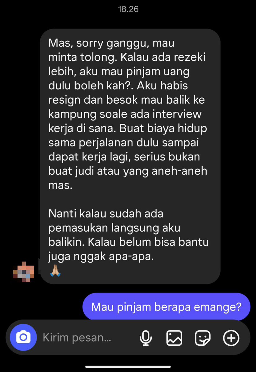 yourDooomb's tweet photo. Bahasanya sih udah sopan, gimanaa menurut kalian?

Kasih atau jangan? Kenapa? https://t.co/1hsIlBARSn
