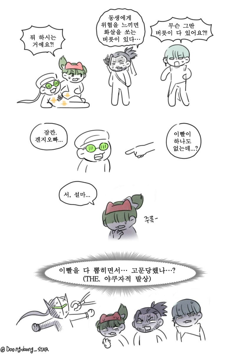 Doongdoong_STAR's tweet photo. 이벤트로 신청받은
최악 인외겐지와 일본조들 만화,,, https://t.co/SIymbNrcbO