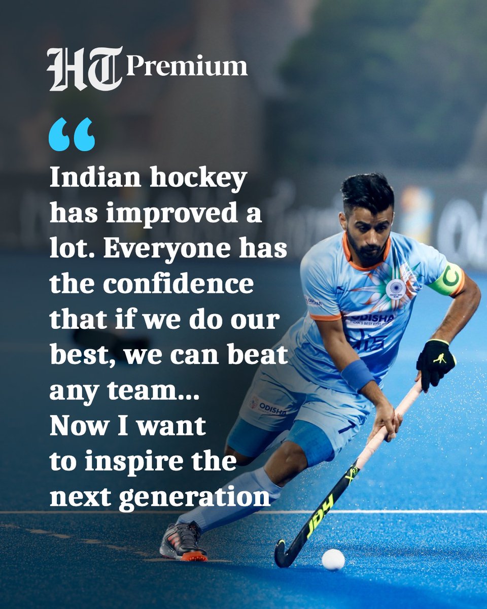 htTweets's tweet photo. #HTWknd | Manpreet Singh joined the team at one of Indian hockey's lowest lows. Helped win two Olympic bronzes. Singh is now India’s most-capped player. What does it all feel like?
Tap to read: https://t.co/XtLgpr5d6p
(@ronnie_sandip ✍🏻) https://t.co/ppDkKomR3a