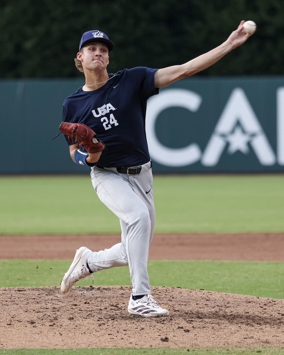 HailStateBB's tweet photo. The only program in college baseball with four @USABaseballCNT Training Camp invitees.

Mississippi State. https://t.co/z10L0z33Bo