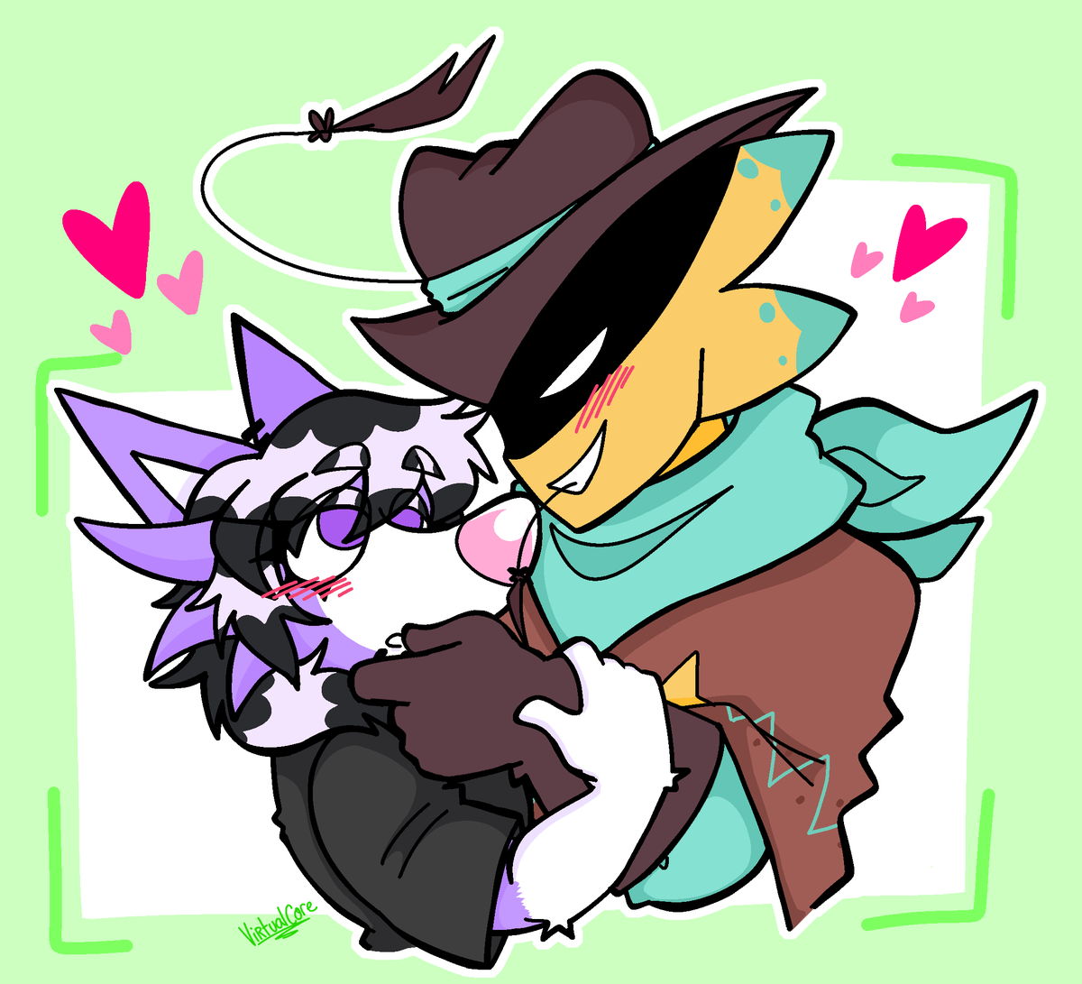 VirtuaalCore's tweet photo. Acting tough and all 

#uty #undertaleyellow #starlo #selfship #yumetwt https://t.co/LFPssTNUDq