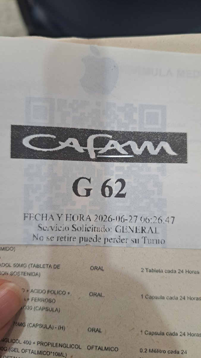 albajimp's tweet photo. @QuinteroCalle @Supersalud @Supersalud @QuinteroCalle @CafamOficial @nuevaeps cafam 51 no hay sistema, no hay medicamentos, solo entregan cuando aparecen los medios, quien nos protege como pacientes??? https://t.co/qDZnqnzETp