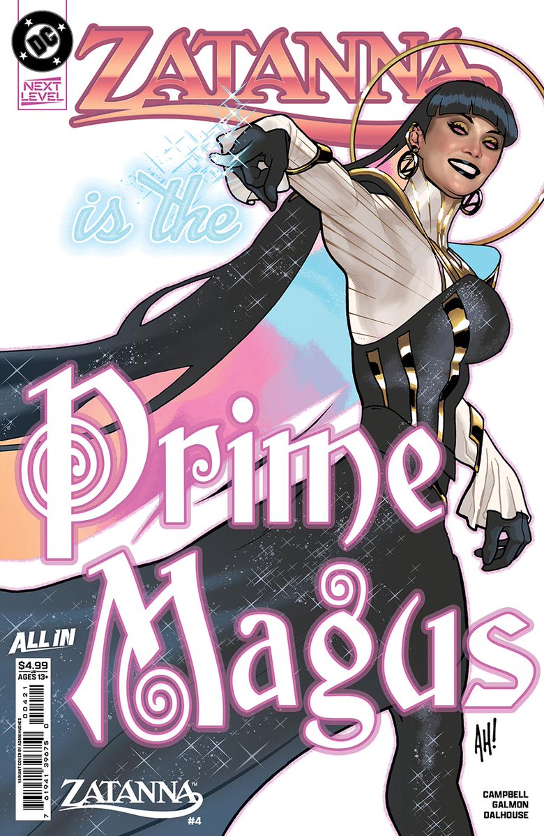 MidtownComics's tweet photo. STERCES DELAEVER!
Zatanna Zatara is the Prime Magus. But what is a Prime Magus?

🕐 𝗣𝗿𝗲-𝗼𝗿𝗱𝗲𝗿 𝗻𝗼𝘄, 𝘀𝗮𝘃𝗲 𝟮𝟬%, 𝗱𝗲𝗮𝗱𝗹𝗶𝗻𝗲 𝗶𝘀 by MON JUN 29 @ 12 PM!
📱PRE-ORDER Zatanna Vol 4 #4
🕐Releases 7/22

👉BROWSE ALL FEATURED PRE-ORDER COMICS: https://t.co/PFZ7CtjAoN

✏️ Jamal Campbell 
🎨 Edwin Galmon 
✨ Adam Hughes Card Stock Cover

@pryce14 @EGAL_art @AH_AdamHughes #zatanna #zatannacomics #DCcomics  #DCMagic #comicbookshop