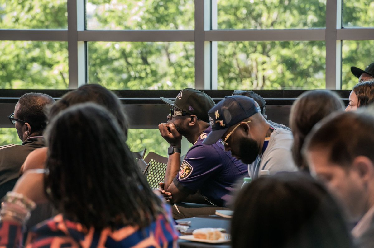 UMmedschool's tweet photo. Hundreds of leaders in violence prevention, public safety, healthcare &amp; community engagement gathered for Baltimore Together: A Summit on Violence Prevention — hosted by @UMMs, UMMC, and @ShockTrauma with support from the @Ravens.

#BaltimoreTogether #ViolencePrevention https://t.co/w5kXual2hO