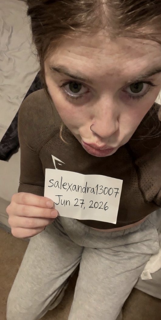 SAlexandra13007's tweet photo. Verification post. Real 18 year old moving to SDSU soon. #SDSU #SDSU2026 #Freshman #CollegeSlut #NewAccount https://t.co/R5MZ4E7QHn