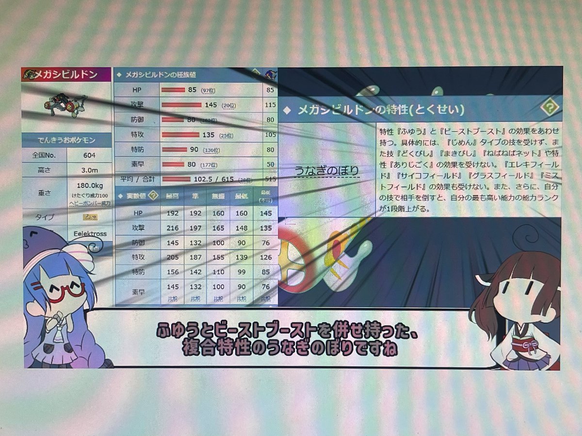 BobBob557's tweet photo. ポケモンの対戦動画見てる人に特性の説明なんかするまでもないだろって今までは思ってたけど、チャンピオンズで戦ってるとマジで半分くらいの人がシビルドンに地面技打ってきたから、使われなさすぎて誰も知らない可能性あるし最初に説明しておいた方がいいのかもしれない https://t.co/pcYnQsKRCU