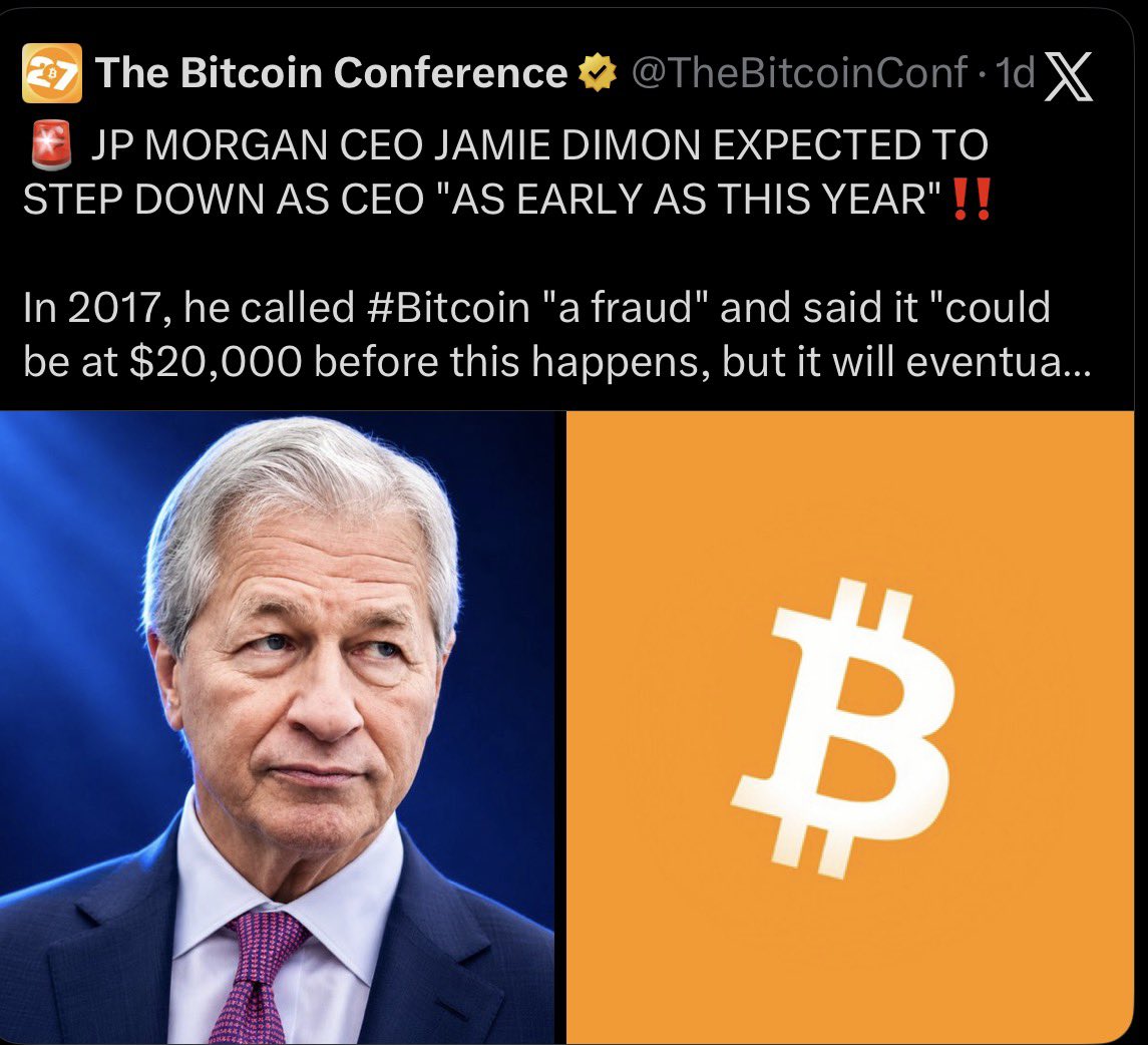 MarylandHODL21's tweet photo. Pure speculation: If this is true (and you can’t blindly trust Bailey’s goons) it looks like the Rothschilds have decided to replace the head of their enforcement arm.

That would rhyme with the administration’s apparent Warsh chess move. Different players. Same board. Positioning before a much larger monetary transition.

Watch the personnel. They often tell the story before the policies do.