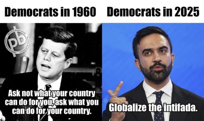 BlindFaithBook's tweet photo. Isreal could in an afternoon and doesn't.

Hamas can't but would, and repeatedly say they would, if they could.

This moral gulf is so incomprehensible to the Useful Idiots for Evil in the West™️, that even trans-activists support Hamas. 

That's from "don't ask" to socialism.