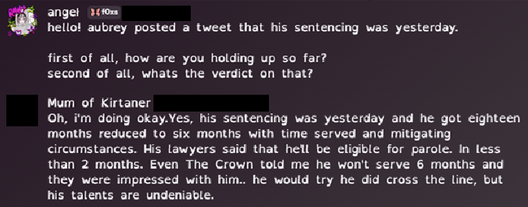 foxasaservice's tweet photo. I have gotten the permission from Kirt's mother to post this. Insanely good outcome from this entire situation. https://t.co/YtLNVgXcQH