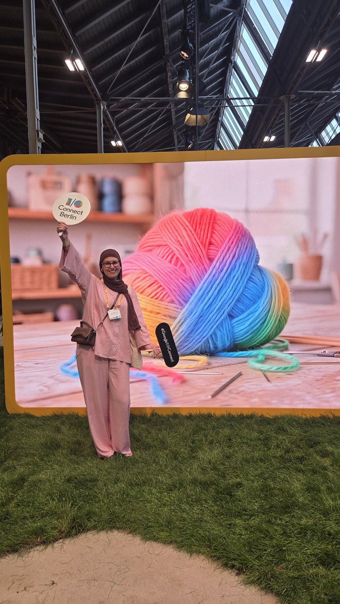 AhlemButterfly's tweet photo. Day started with a check-in, but it turned into an unforgettable journey.
Grateful to have experienced #GoogleIOConnect Berlin 26 with an amazing community. And trust me, the best was yet to come... ๐
@GoogleDevExpert
@googledevs @googledevgroups
#BuildWithGemini #IOConnect https://t.co/iAuWK9Wuol