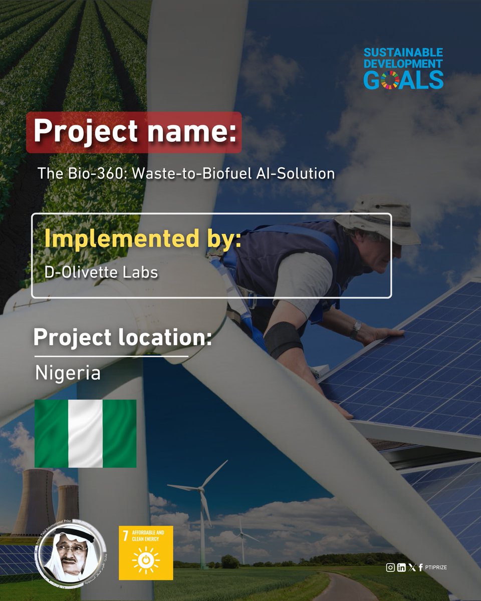 PTIPrize's tweet photo. We’re excited to announce the Top 5 shortlisted projects in Category 3 of the #Prince_Talal_International_Prize for Human Development dedicated to projects implemented by governmental bodies (ministries and public institutions) or social business enterprises.

#SDG7 https://t.co/mhJDbK8Bi0