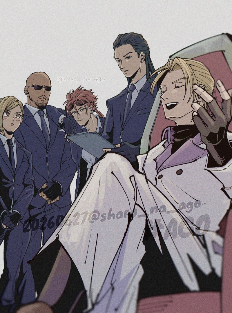 sharp_na_ago's tweet photo. Rufus and the Turks are so tight
社長だいすきタークス https://t.co/UHkQ0zBPm8