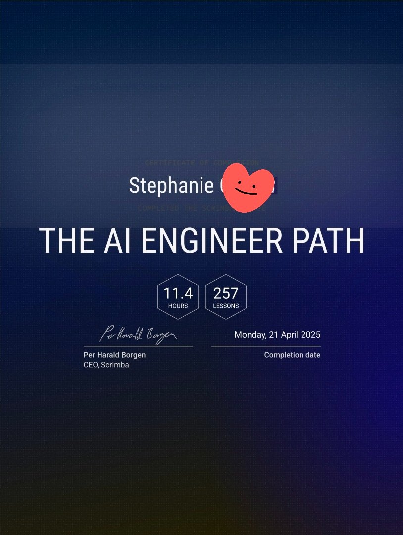 _ppinknoise's tweet photo. #scrimba #aiengineering https://t.co/zfyRhutZ4Z