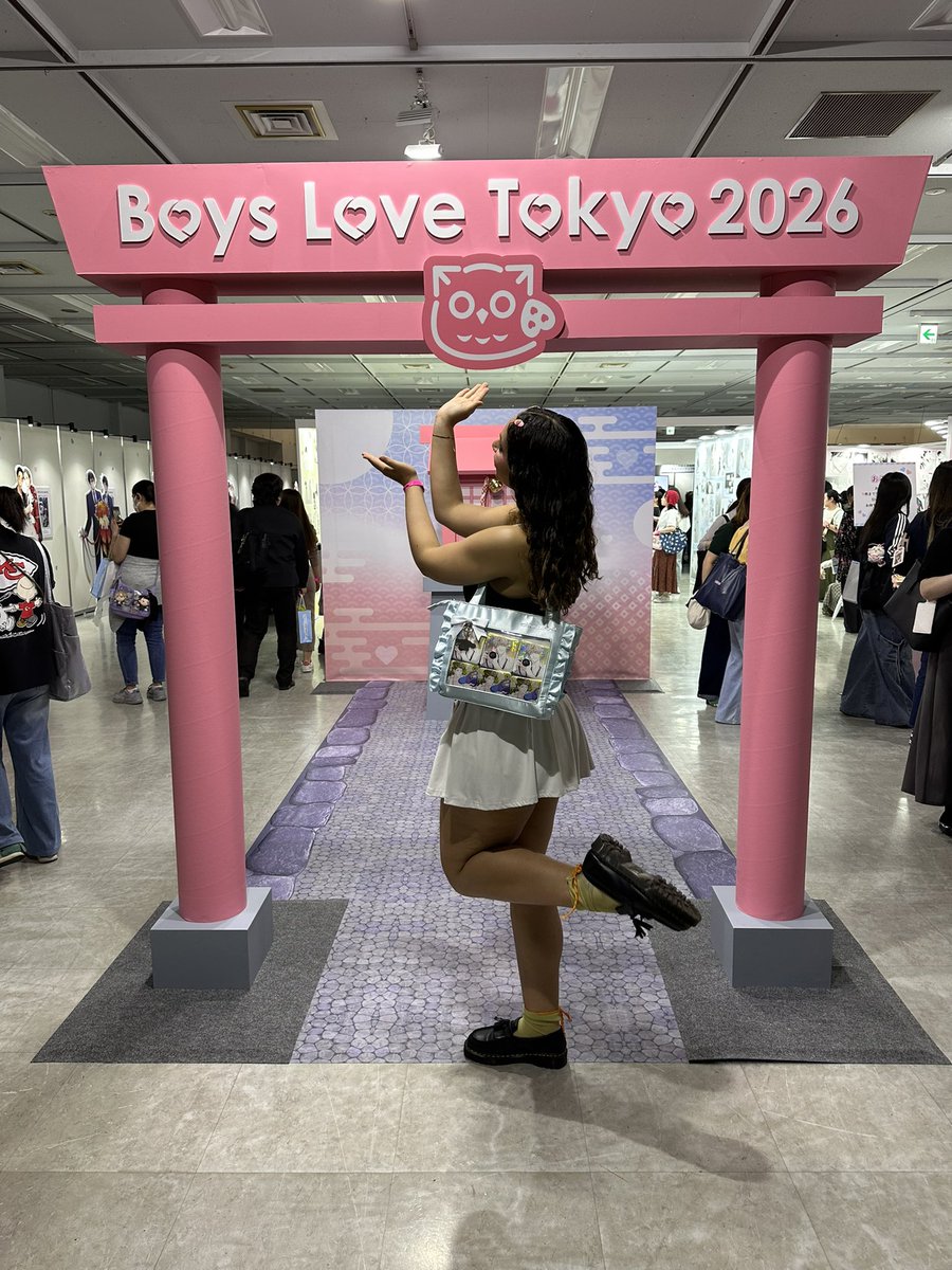 sskslov's tweet photo. Boys Love Tokyo 💖 so like imagine the louvre but just for yaoi #BLT2026 https://t.co/rSlALg4en4