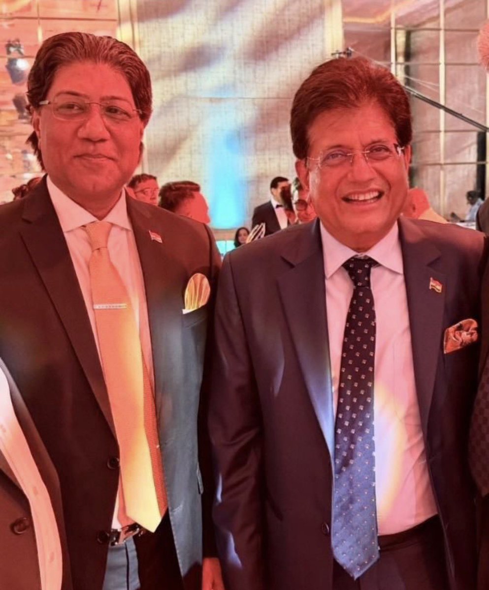 panarunaaqeel's tweet photo. It was a privilege to attend the 10th Annual UK–India Awards & Gala Dinner and Welcome Reception on 25 June 2026 at The Peninsula London, followed by the India–UK Business Roundtable and Plenary Session, as part of the Indian business delegation led by the Hon’ble Minister of Commerce & Industry, Shri Piyush Goyal Ji.
The visit marked another milestone in the strengthening India–UK partnership, I had the pleasure of meeting Mr. Peter Kyle MP, UK Secretary of State for Business and Trade ,opportunities arising from the India–UK Comprehensive Economic  agreements coming into effect form 15 July 
My sincere gratitude to our Hon’ble Prime Minister, Shri Narendra Modi Ji, whose visionary leadership and reforms have positioned India as a trusted global economic partner and made this historic agreement possible. Under his leadership, India has emerged as one of the world’s fastest-growing major economies, creating vast opportunities for trade, investment, innovation, and global collaboration.
I also thank the Hon’ble Minister of Commerce & Industry, Shri Piyush Goyal Ji, for his leadership in advancing India’s trade agenda and leading this distinguished delegation.
The future of the India–UK partnership looks highly promising, and I look forward to contributing to this journey of shared growth, innovation, and prosperity