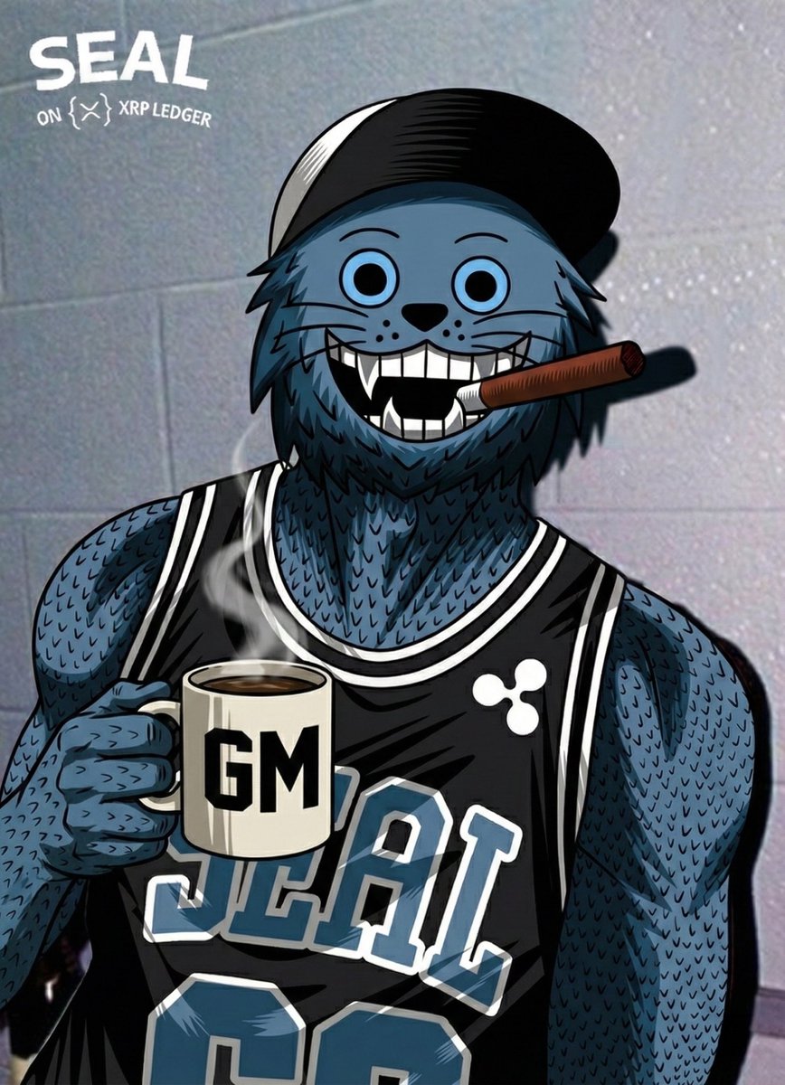 AscendXRP's tweet photo. Gm need more coffee 🦭☕️ https://t.co/wSkim2DKHA