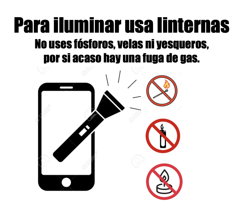 Naky's tweet photo. Precauciones para estos días en los que no ha dejado de temblar ⚠️
 
#VamosACuidarnos https://t.co/xuy152RZhR