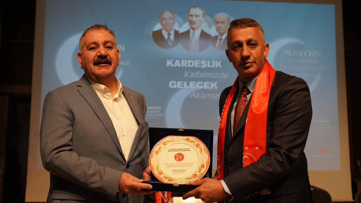 AvMuhammetSunar's tweet photo. • Cumhur İttifakı ortağımız Milliyetçi Hareket Partisi Palandöken İlçe Kongresi'ne katıldık. Gerçekleştirilen kongrede güven tazeleyerek İlçe Başkanlığı görevine yeniden seçilen Sayın Abdullah Karaoğlu'nu tebrik ediyor, üstün başarılar diliyorum. @Abdullah_kara25 https://t.co/ZOlIItEPeS