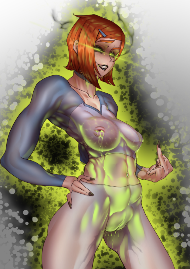6Judgement9's tweet photo. Gwen Omnitrix Possesed p1 https://t.co/2DRNhr2hZW