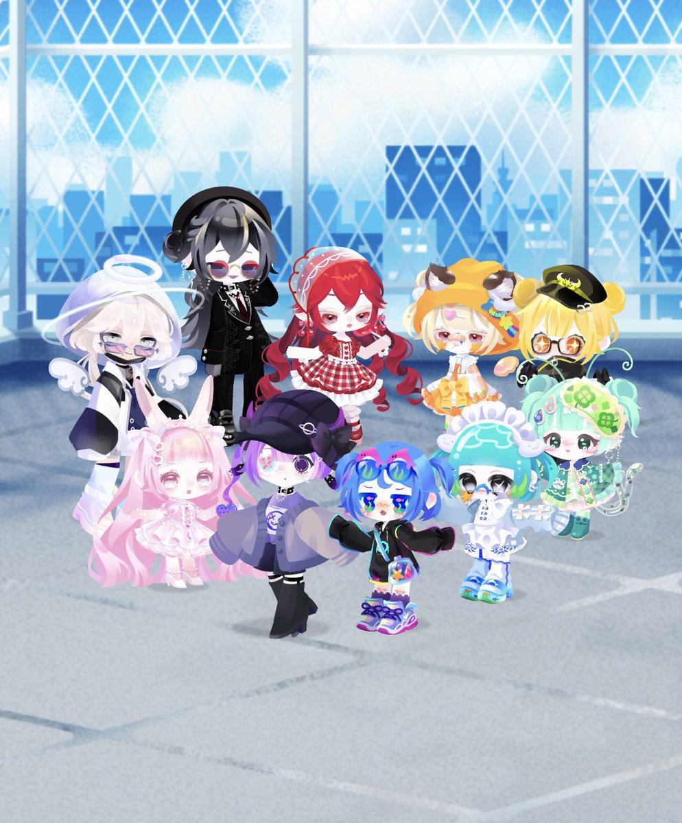 lait_pokeyuni's tweet photo. レインボー🌈パテにお邪魔しました💞
緑させて貰いました🍀🐸
みーんな可愛くて幸せだった.ᐟ.ᐟ
@ba5r47 ちゃんありがとう🙈💓💓
みんなで目ぱちぱちするの楽しかった😽
 #ポケユニ  #ポケユニコーデ https://t.co/azgUguIkUL