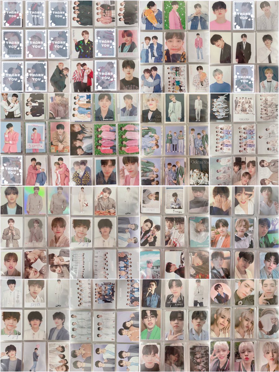 ______ncha's tweet photo. SEVENTEEN セブチ トレカ
買取 交換 過去 特典

譲　エスクプス ジョンハン ジョシュア ホシ ウジ　ミンハオ ウォヌ ジュン ミンギュ ドギョム バーノン スングァン ディノ

求　買取

１点からでも気軽にお声がけください💭
リプまたはdmをお願いします🐾 https://t.co/NwzUDs4vvS