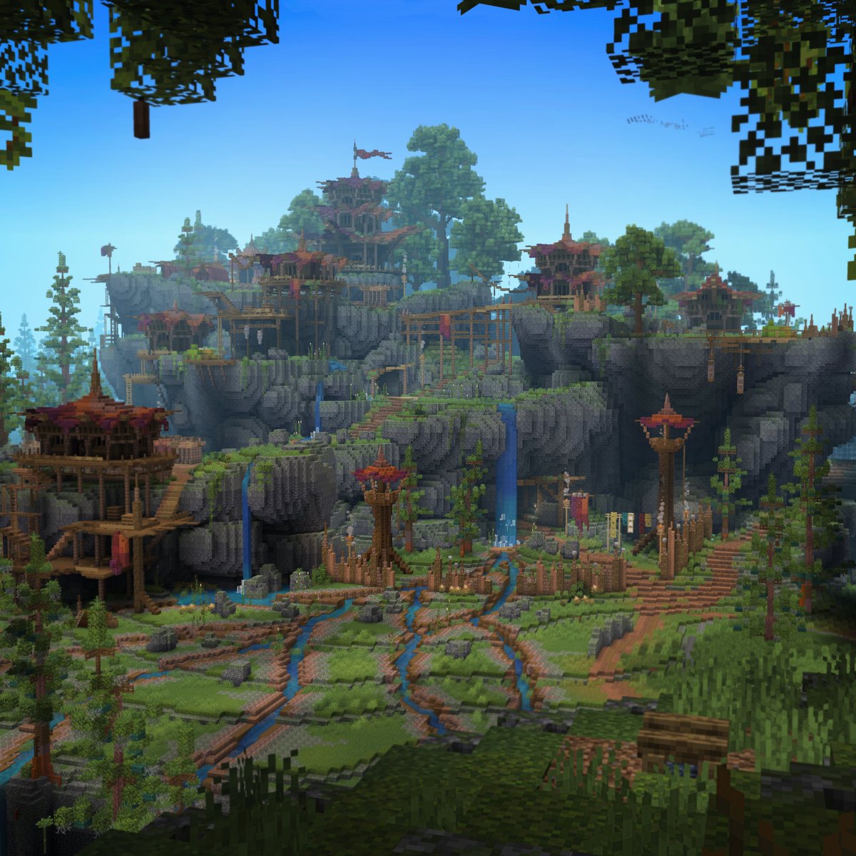 BanessyHD's tweet photo. "Goblin Lair" built with @WoGeR374201 #Minecraft #Minecraftbuilds #minecraft建築コミュ #Minecraft建築 https://t.co/bfMrbnLidA