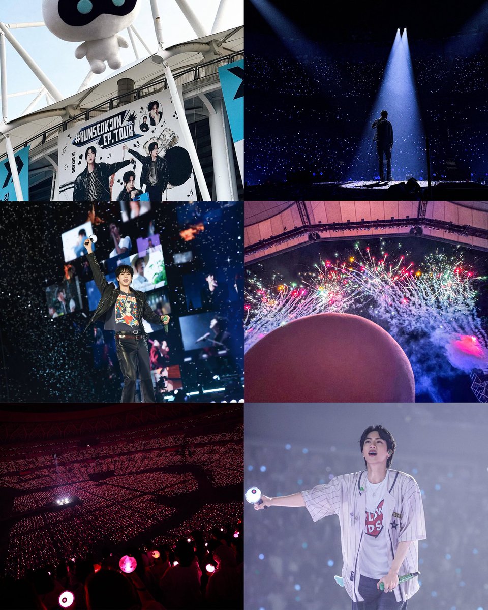 hourjinnie's tweet photo. Today marks one year since the beginning of the best tour ever, RUNSEOKJIN EP. TOUR! 🥹

Whether you attended or not, share your best experiences and memories with the tags 🏷️ 

RUN SEOKJIN TOUR FOREVER 
#1YearWithRUNSEOKJINepTOUR 
#런석진1년째_눈감으면_아직_고양
#석진이와_함께달린_런석진_일주년