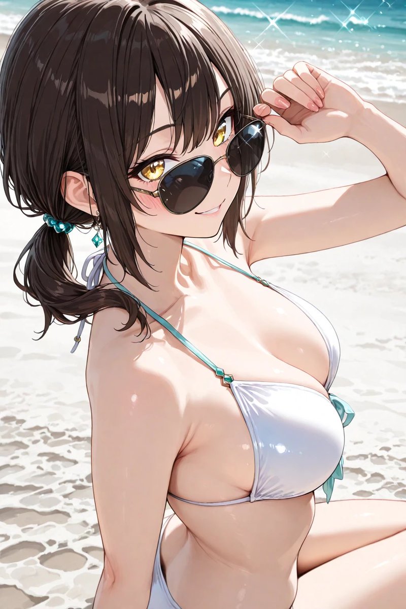 gin1914224's tweet photo. #AIイラスト #AIart️️️️️️️️️️️️️️️️️️️️️️️️️️️️️️️️️️️️️️️️️️️️️️️️️️️  
水着のお姉さん

どお?似合う?サングラス https://t.co/I0idugnspe