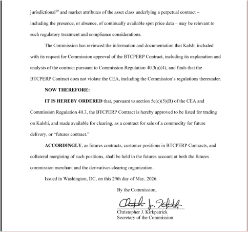 BankXRP's tweet photo. Kalshi just went live with regulated perp futures in the US 👀

BTC, ETH, SOL, XRP, HYPE all under CFTC approval, order book trading, up to 6x leverage on BTC.

This is what legitimate crypto infrastructure looks like. 

$XRP $BTC $ETH $SOL $HYPE https://t.co/JdbI32n0xU