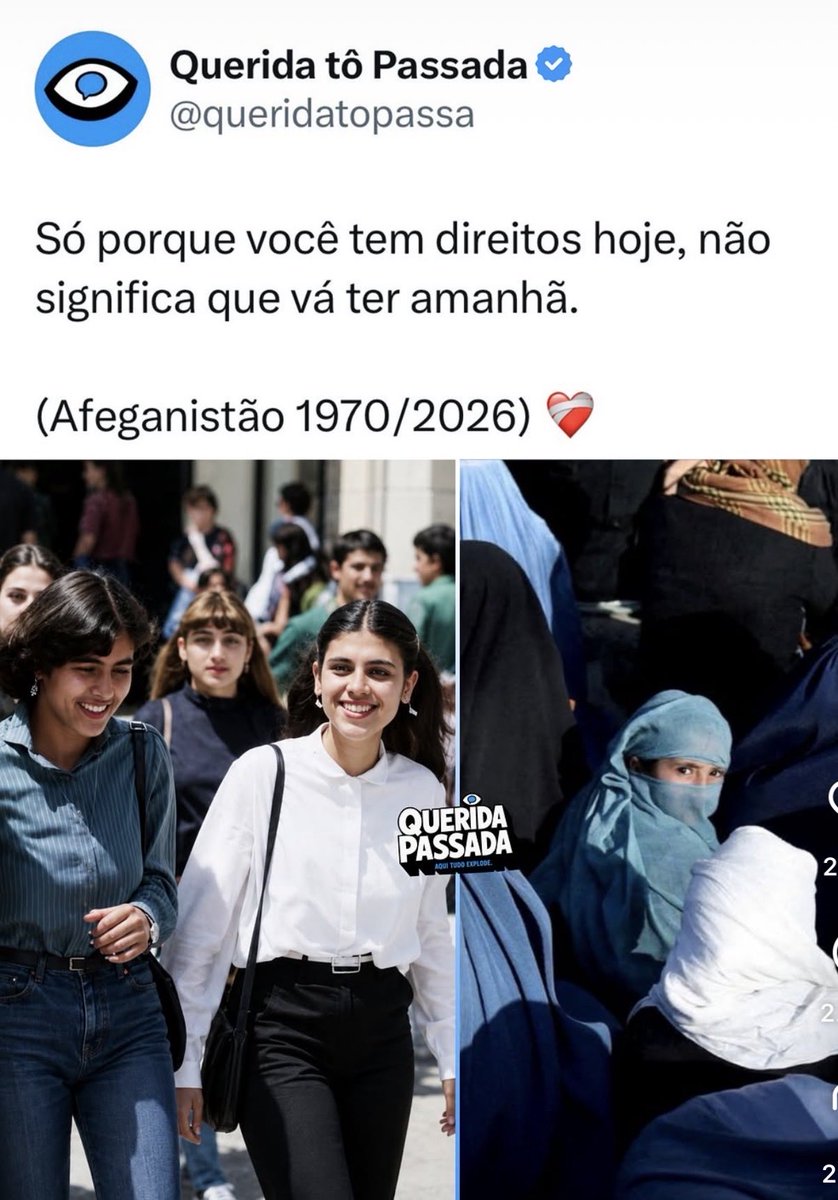 desireerugani's tweet photo. Não de a SUA LIBERDADE como GARANTIDA.

Ela não é. https://t.co/LUlbe8HiS9