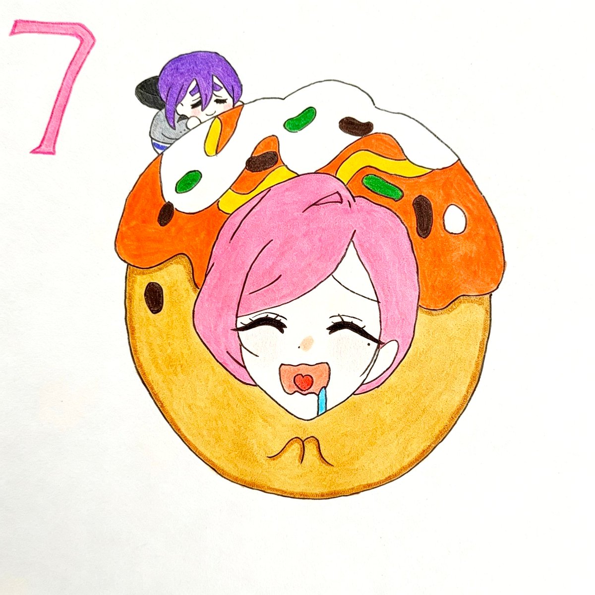 100Kano_looover's tweet photo. 100女友離第三季開播剩下7天！
今天是羽羽里-由上阪堇配音，第一季Boss擔當洗白後變成變態媽媽兼動畫大爆點....
今天的繪師是QQ群的乙心平好

乙心平好：我是永遠不會說出“娜迪老師那麼可愛，你就喜歡娜迪老師一輩子吧”這種話的，因為要喜歡娜迪老師一輩子的人是我，這種好事怎麼能輪到別人？所以第三季趕快播出啊！我已準備就緒，看超百叫我！！！

作者連結：
https://t.co/YXAE1ukCSp

動畫討論區👇
https://t.co/Ku5Sa4OMDg

#戀太郎家族出道計劃
#二創 #100カノファンアート 
#動畫 #100女友 #第三季 #7d