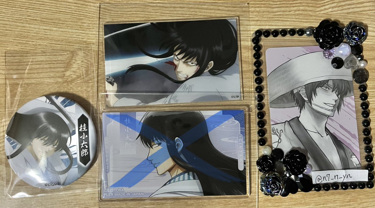 n7_n_yn's tweet photo. 銀魂 交換 特典 缶バッジ ブロマイド ウエハース 振り向き 和装

【譲】土方、沖田、神楽、神威、桂、阿伏兎

【求】同異種高杉、銀時＞PayPay
(参考ツリーの画像のものを特に求めてます)

郵送のみ📮
交換優先ですが、2点以上〜でしたら
譲渡も可能でございます。
ご気軽にお声がけください🙌 https://t.co/E8Q6NvMEQE