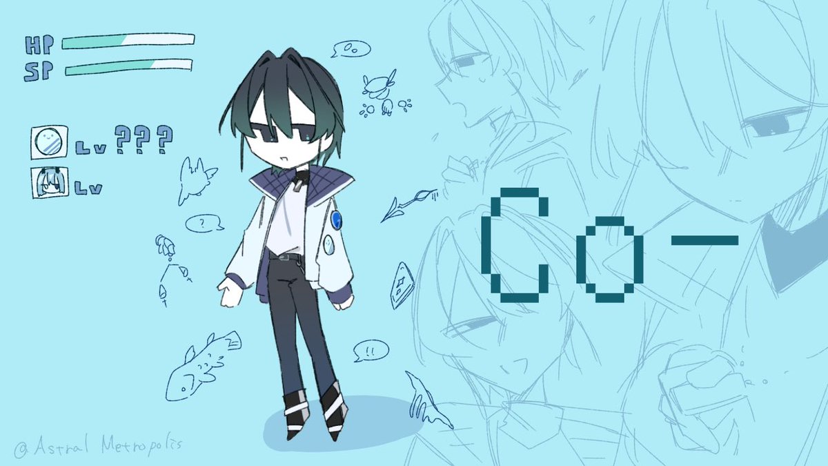 rgu_4's tweet photo. 生存報告！
オリキャラ達の曲パロ絵です🍨🌟💻 https://t.co/io0kJwc9lF