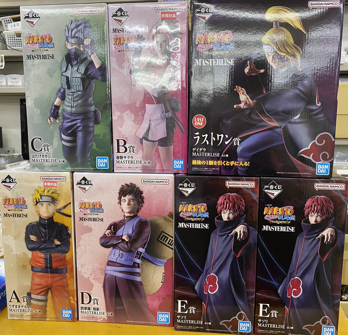 ブックタウン津島店入荷情報】 一番くじ 「NARUTO疾風伝 風影奪還編