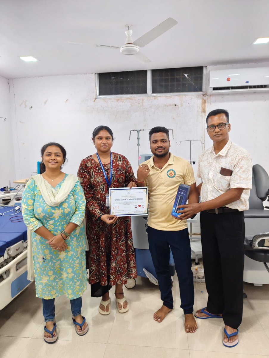 transmedmkcg's tweet photo. Thank you Mr Gokulananda Behera for donating SDP for a sick patient. 🙏 #realheroes be https://t.co/yrqNKcFltN