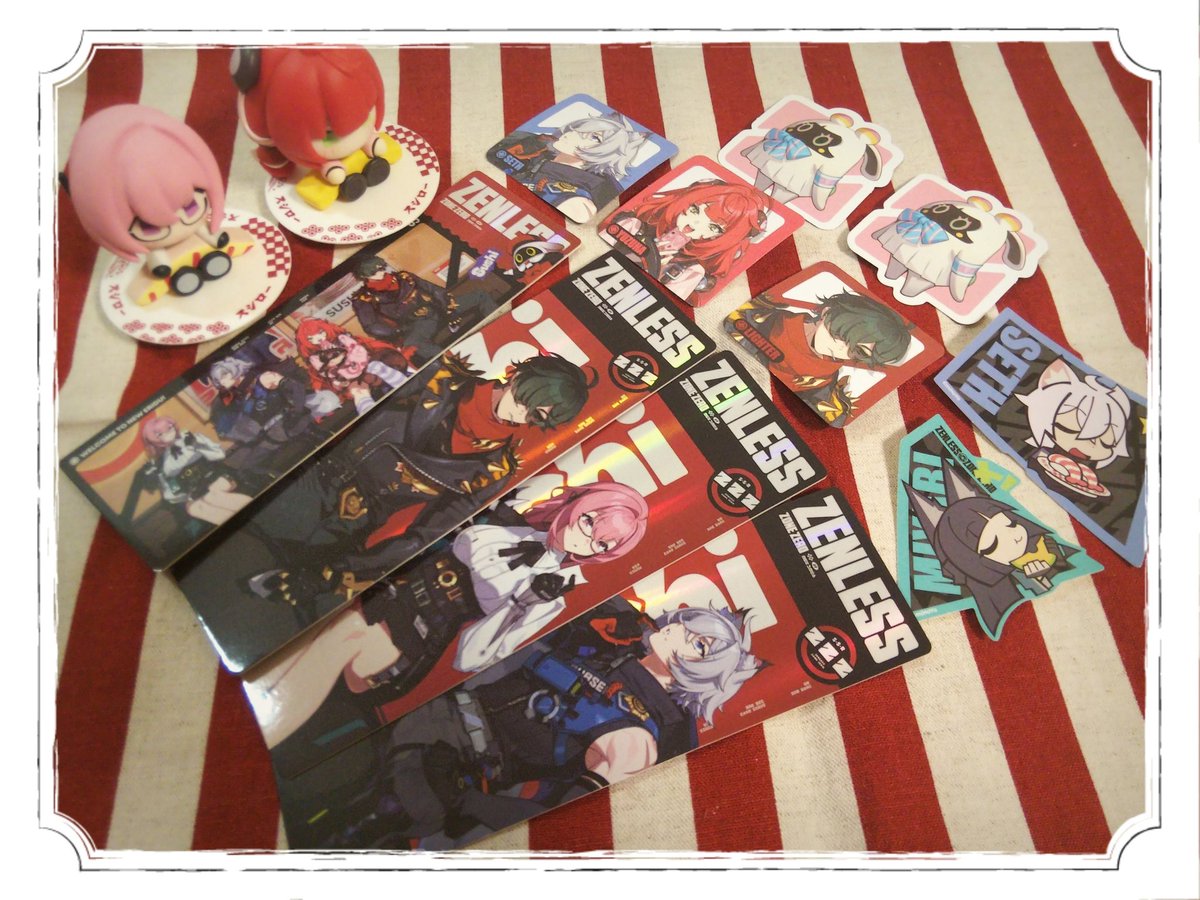YS92011102's tweet photo. ゼンゼロとコラボ中のスシロー行ってきました～
欲しいグッズが手に入ったので満足✨✨ https://t.co/Q0Eh9uqvRD