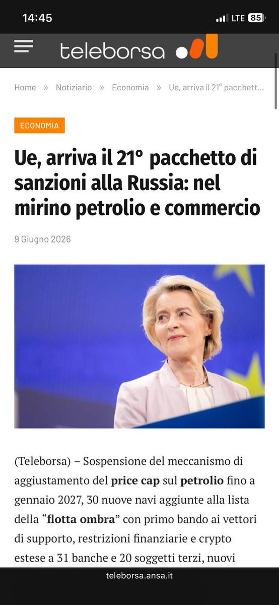 GianlucaCastro8's tweet photo. Ai dipendenti della Volkswagen è arrivato il 21mo pacchetto di sanzioni che era destinato alla Russia. https://t.co/Nhhy0qBnpd