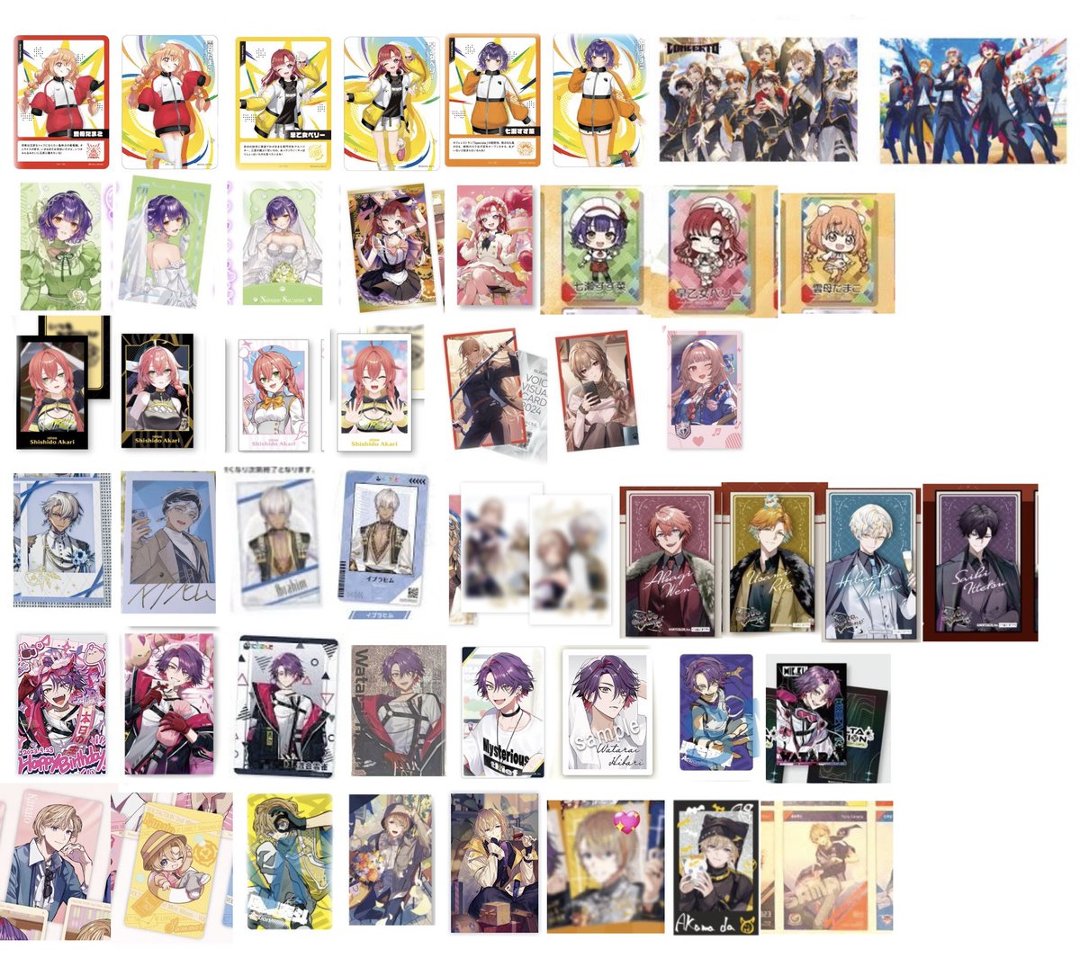 minato04182's tweet photo. 【交換・譲渡】にじさんじ　チェキ　アクスタ　ポストカード　OS特典 チップスカード

求:画像1枚目or定価（希望額）＋送料>>他リトリン記載の品物
譲:画像2〜
郵送希望。
一部の品物は交換優先で考えています。 https://t.co/lVHsRzfR5O
