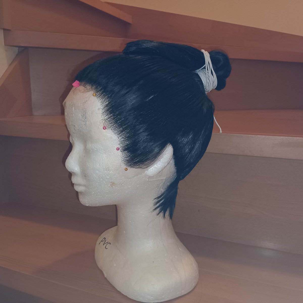今までやってきたなかでも最高傑作のウィッグできた。