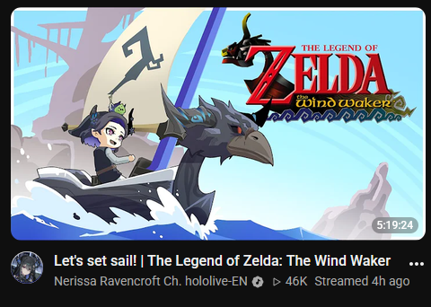 PerhapsVivy's tweet photo. Im glad idols, streamers and youtubers are still enjoying The Wind Waker
Seeing my favourite Zelda through the lens of someone else is always so much fun https://t.co/bxKtcHNa5Y