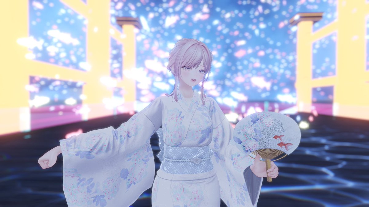 binetsu_vrc's tweet photo. 浴衣かわいい🥹
#LUMINA_EX  #ルミナ3D https://t.co/4JnT1w6Ywj