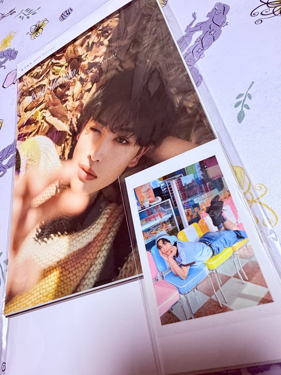 achu_oshikatsu's tweet photo. あっちゃんの🗓️カレンダー角川ストア限定版が届いたよ〜😃🥹✨
#増子敦様
#GENIC https://t.co/U84Z94O1YV