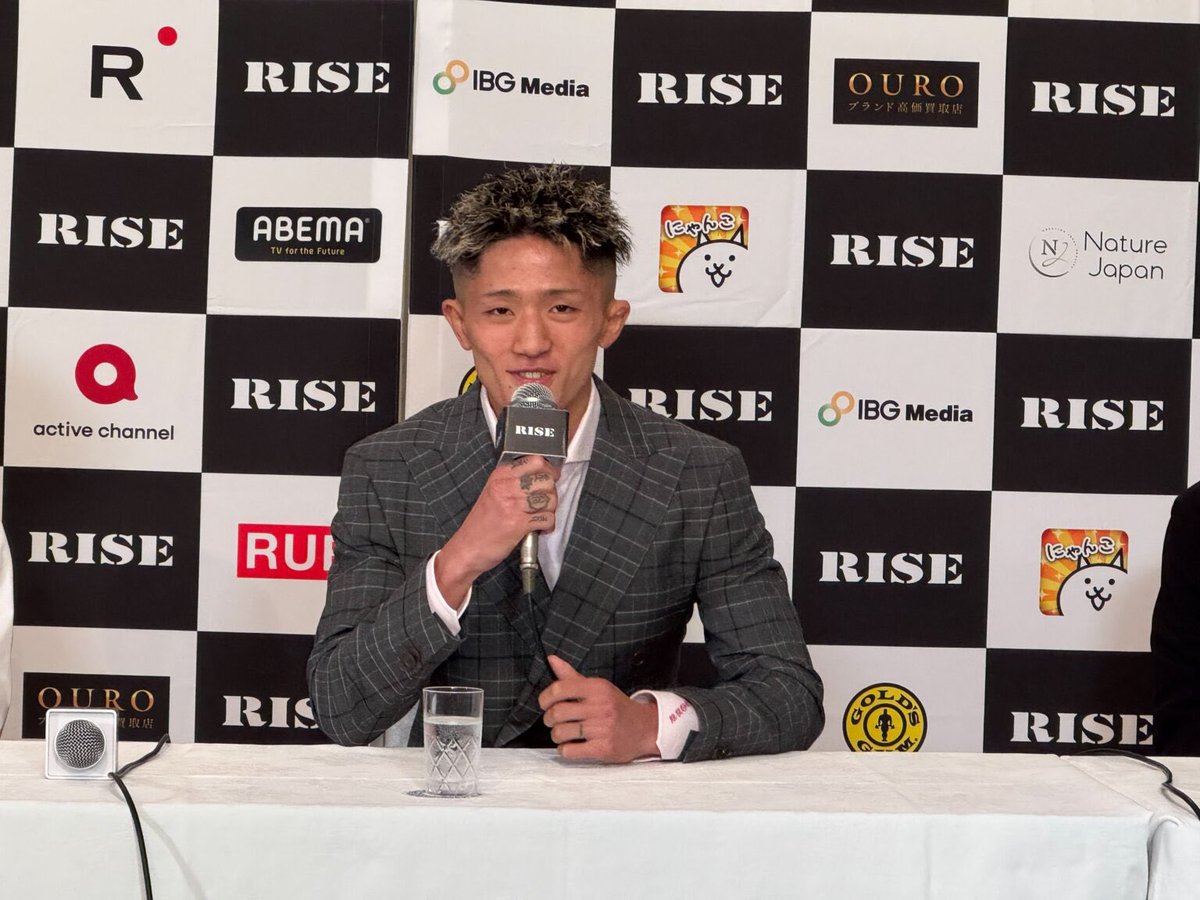 ✨ 🥊6.28 #RISE199 📝選手コメントを公開中 ＼✨ 🎙️久津輪将充