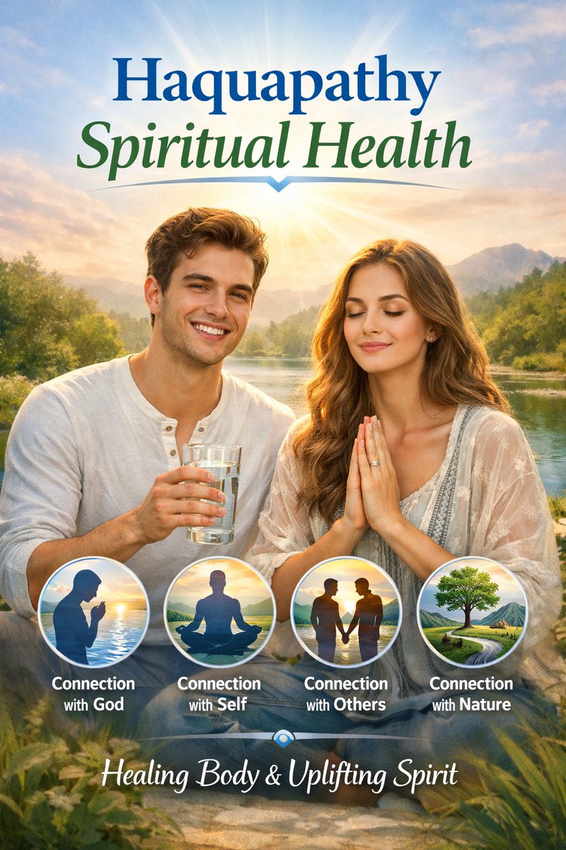 FARISALHAJRI's tweet photo. Effect of Haquapathy on Spiritual Health 

Spiritual health, one of the Five Aspects of Health (FAH)—Physical, Emotional, Mental, Spiritual, and Social—plays a vital role in human well‑being. According to Hack Spirit (2022),
.…>> https://t.co/rVYV66BMDr https://t.co/vX68ymqXPj