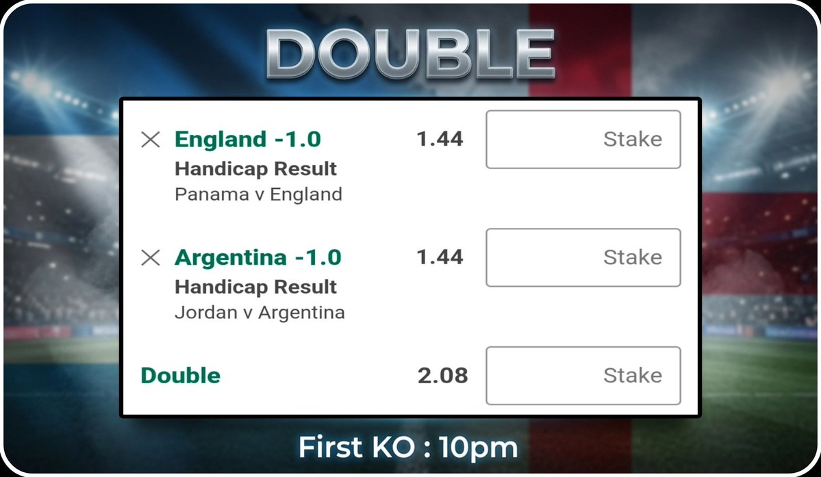 TomWhiteTips's tweet photo. DOUBLE

@ 2.08

First KO : 10pm

World Cup 🏆 https://t.co/ouOEI5feQ3